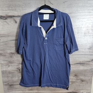 Billy Reid Pensacola Polo In Blue